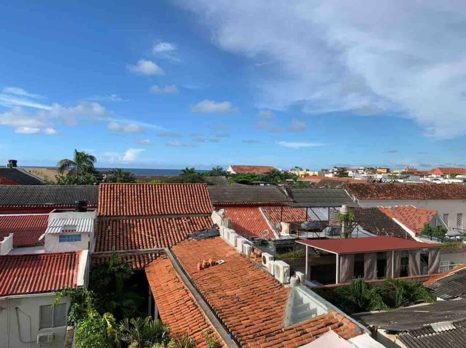 417 Apto Con Vista Panoramica De Cgna Cartagena Buitenkant foto